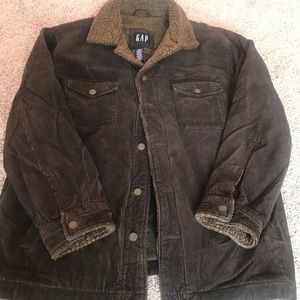 Mens GAP brown coat